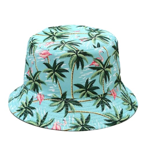 Image of Quanhaigou Bucket Hat for Men Women,Packable Reversible Printed Sun Hats,Fisherman Outdoor Summer Travel Hiking Beach Caps