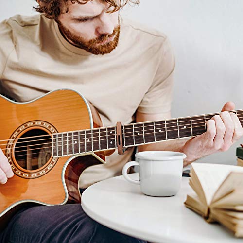 Anpro capodastre guitare ,Capo de guitare en grain de bois Avec 6 Mediators Unique , pour Guitare Acoustique et… - Les Beatles, Paul McCartney, John Lennon, RIngo Starr, George Harrison Anpro capodastre guitare ,Capo de guitare en grain de bois Avec 6 Mediators Unique , pour Guitare Acoustique et… – Image 8
