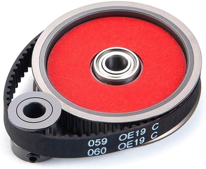 5Mm Motor Gear Belt Drive Transmission Gears System Compatible with 1/10 RC Crawler Axial SCX10 90046 Upgrade Parts Accessories