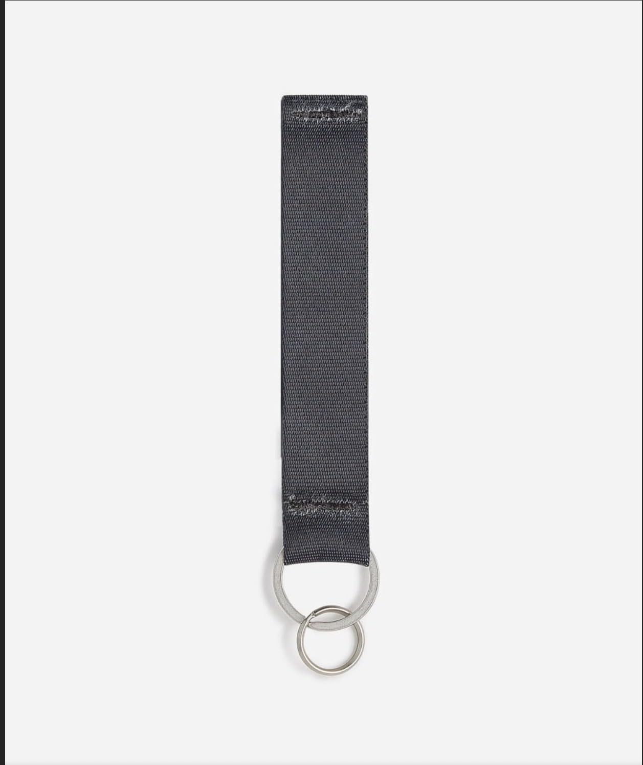 BMW Portachiavi Motorsport Nero con Logo M, Accessorio Originale per Chiavi con Anello Metallico