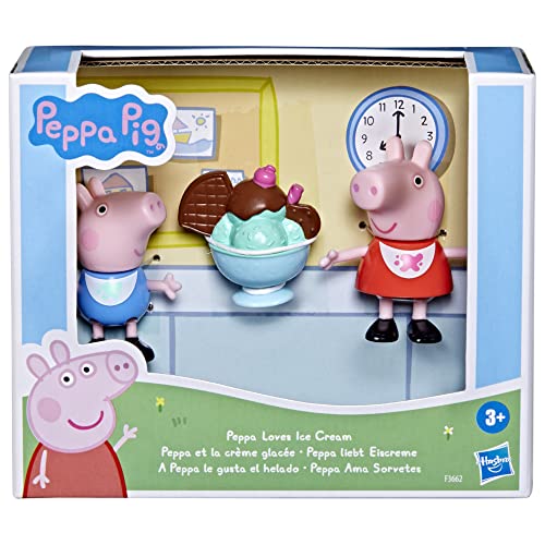 Peppa Pig, Conjunto Peppa Ama Sorvete e Acessório, Multicor