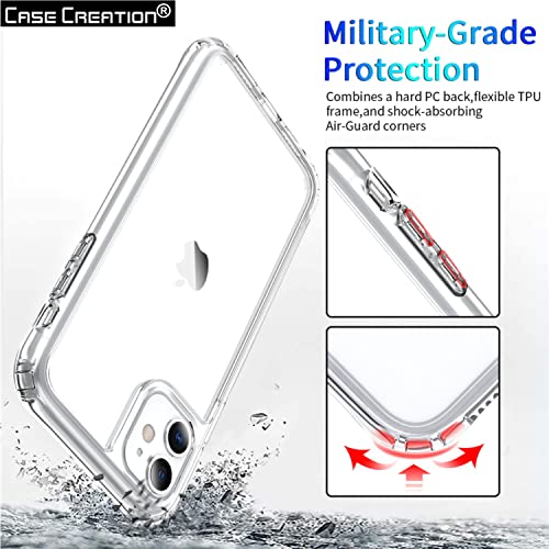 Image of Case Creation New iPhone 12 Pro Max Premium Imported 0.3mm Crystal Clear Totu Silicone Transparent Flexible Soft Corner Protection TPU Slim Back Case Color Cover for iPhone 12 Pro Max