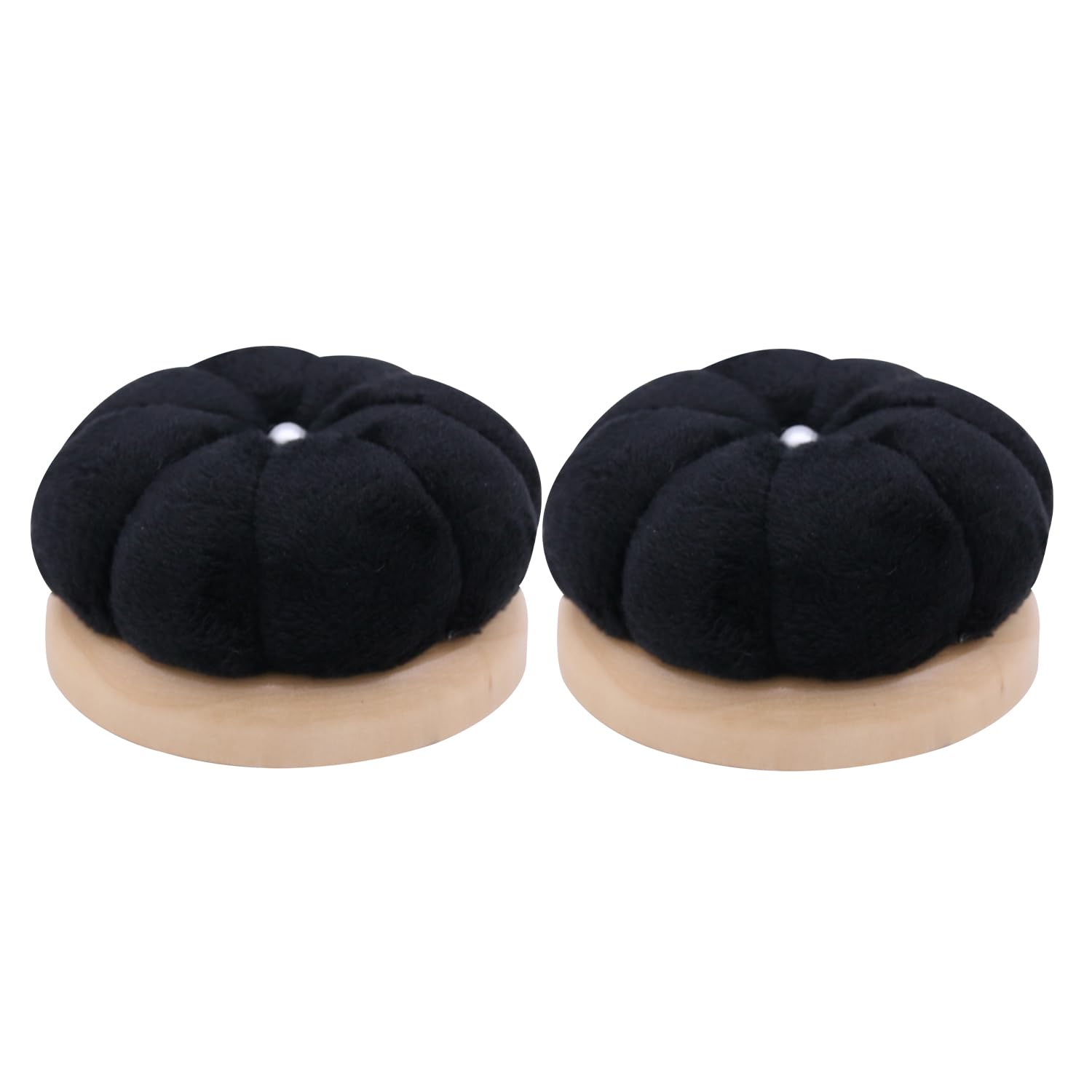 Cojín para alfiler con madera noble para bordar y coser accesorios de manualidades de alta densidad