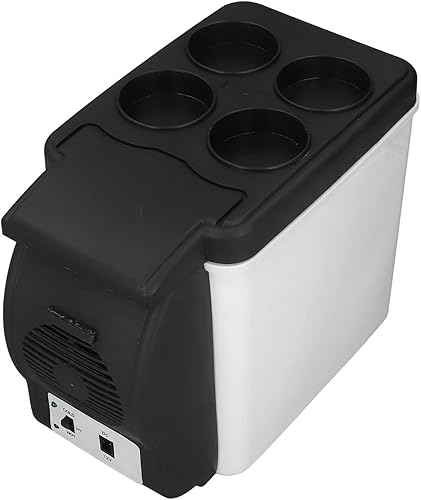 Refrigerador de coche 12 voltios portátil 6L Electrónica Congelador Refrigerador Caja de calefacción y refrigeración del coche Caja caliente y de