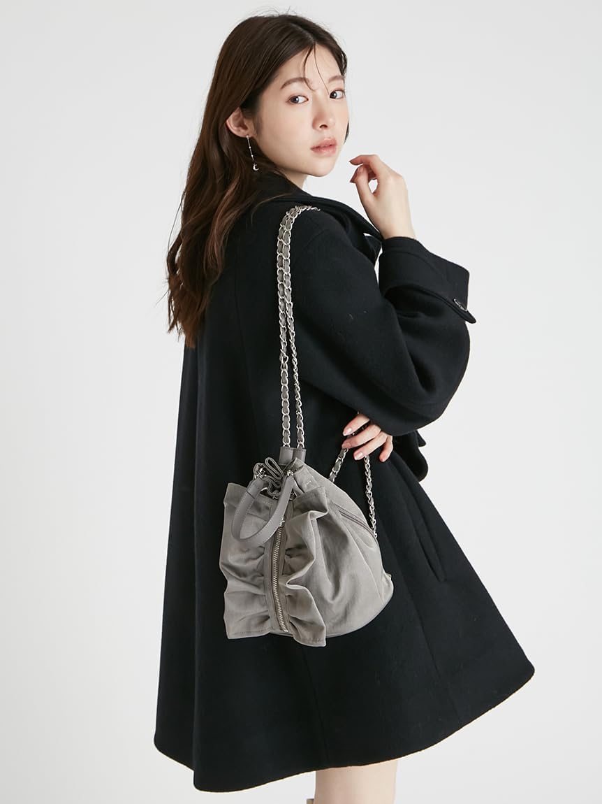 Amazon | [セルフォード] チェーンショルダーフリルサック CWGB254530