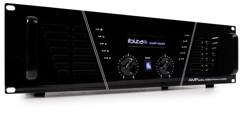 Ibiza AMP1000 Préampli Noir