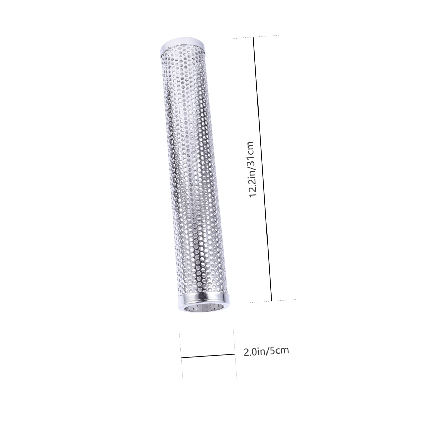 POPETPOP Bbq Smoking Tube Pcs Mesh Tube for Barbecue Stainless Steel Easy to Clean