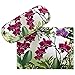 Produktbild VON LILIENFELD Brillenetui Orchideen Blumen Geschenk Stabil Leicht Box Hardcase Set mit Putztuch Floral Damen Herren