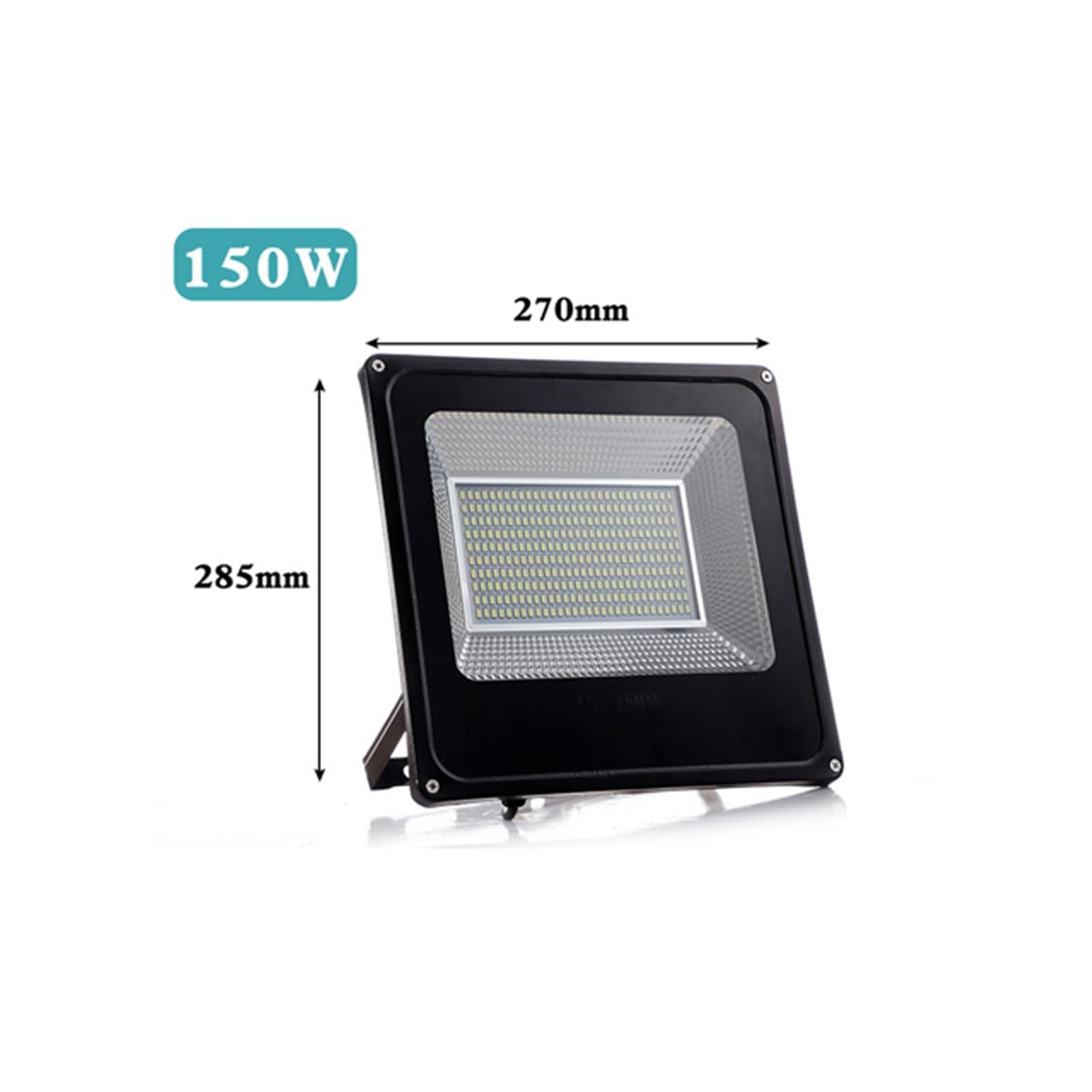 Zewnętrzne światło powodziowe Reflektor LED 50W 100W 200W 300W 500W Biały Wysokiej Mocy Wodoodporny IP65 Oświetlenie Zewnętrzne Lampa Projektowa Nowość Oświetlenie miejsca pracy(150W)