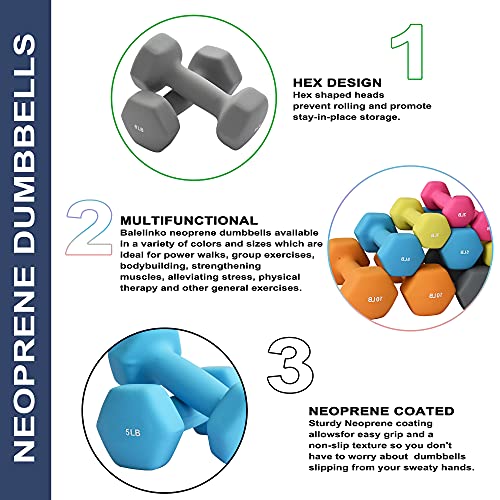 Balelinko Home Gym Equipment Workouts Strength Training Weight Loss