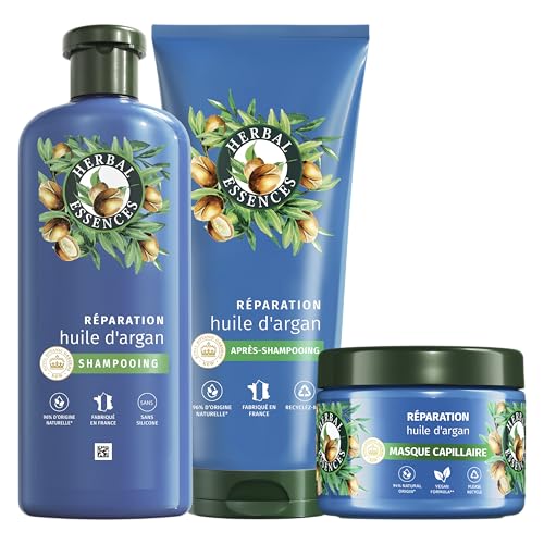 Routine Réparatrice à l'Huile d'Argan avec Shampooing 250ml
