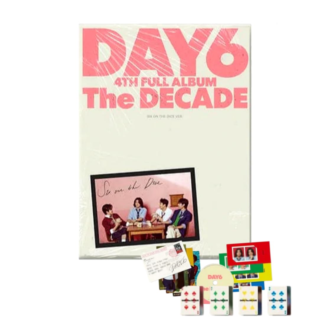 DAY6 The DECADE album CD avec livre photo pour enrichir votre collection K-Pop