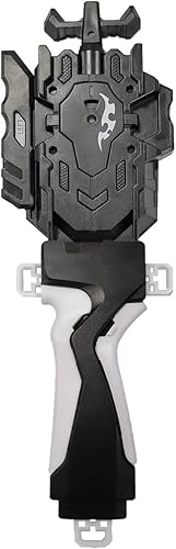 Lanzador y agarre, lanzador bidireccional izquierdo y derecho L/R compatible con todas las series Bey Burst Bey Battling-Black