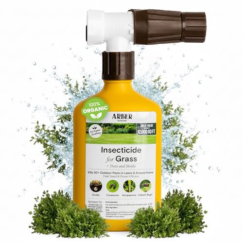 Organic Insecticide for Lawns, Trees & Shrubs – 16oz Ready-t...