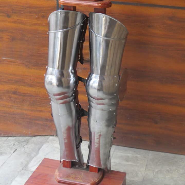 NauticalMart Renaissanc Armor Reenactment Medieval Steel Leg Guards