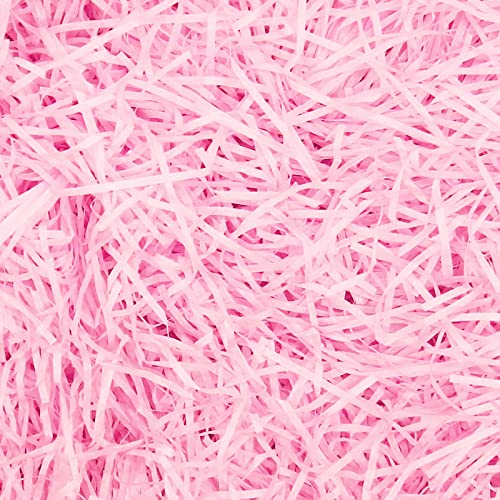 HMJIA Füllmaterial Geschenk 200g Geschreddertes Papier Für füllmaterial Geschenkbox für Party Verpackungsmaterial Füllmaterial für Geschenkbox Dekorations (Rosa)