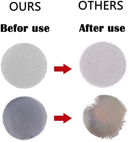 100pcs Pipe Screens, 3/4 Inch Pipe Filters, 50pcs Premium Stainless Steel Pipe Screens and 50pcs Brass Filters - Image 5