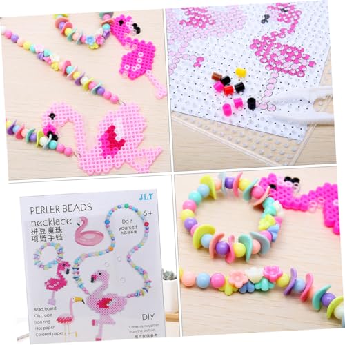 Toyvian 3 Partidas pegboards de plástico transparente claro fusível faça você mesmo brinquedos placa