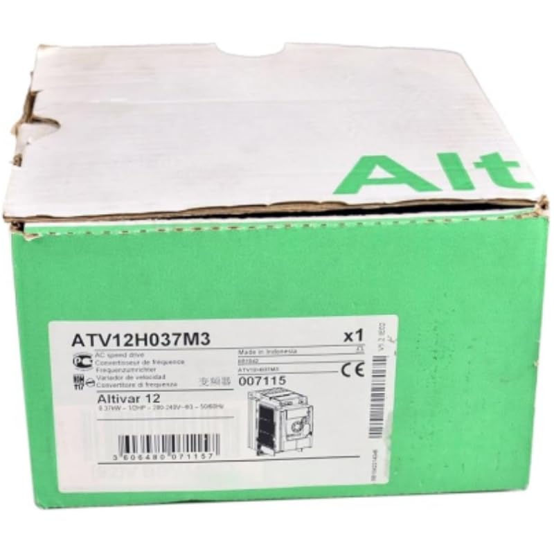 ATV12H037M3 variateur scellé avec contrôle précis de la vitesse moteur 0.37kW