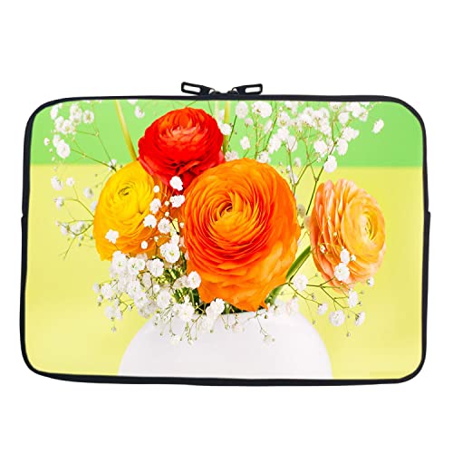 Image of TheSkinMantra Chain Laptop Sleeve Bag Compatible with Laptop /Macbooks /Chrombook /Notebook /Zbook (13.3 Inch [Chain], Fresh Rose)