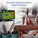 MEDION 47 cm (19 Zoll) HD Fernseher mit DVD-Player (perfekt für Camping Wohnmobil LKW Garten, 12V KFZ Car-Adapter, Triple Tuner Receiver, HDMI, USB, MD 819001)