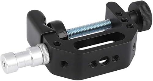 Miniatura 7 de CAMVATE Abrazadera en C robusta con puntos de montaje de tornillo de rosca macho y hembra de 14" y 38" (tipo universal) - 2474