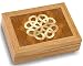 MarqART Wood Art Celtic Box - Handmade USA - Unmatched Quality - Unique, No Two are The Same - Original Work of Wood Art. A Celtic Gift, Ring, Trinket or Wood Jewelry Box (4852 Celtic Knot 4x5x1.5)