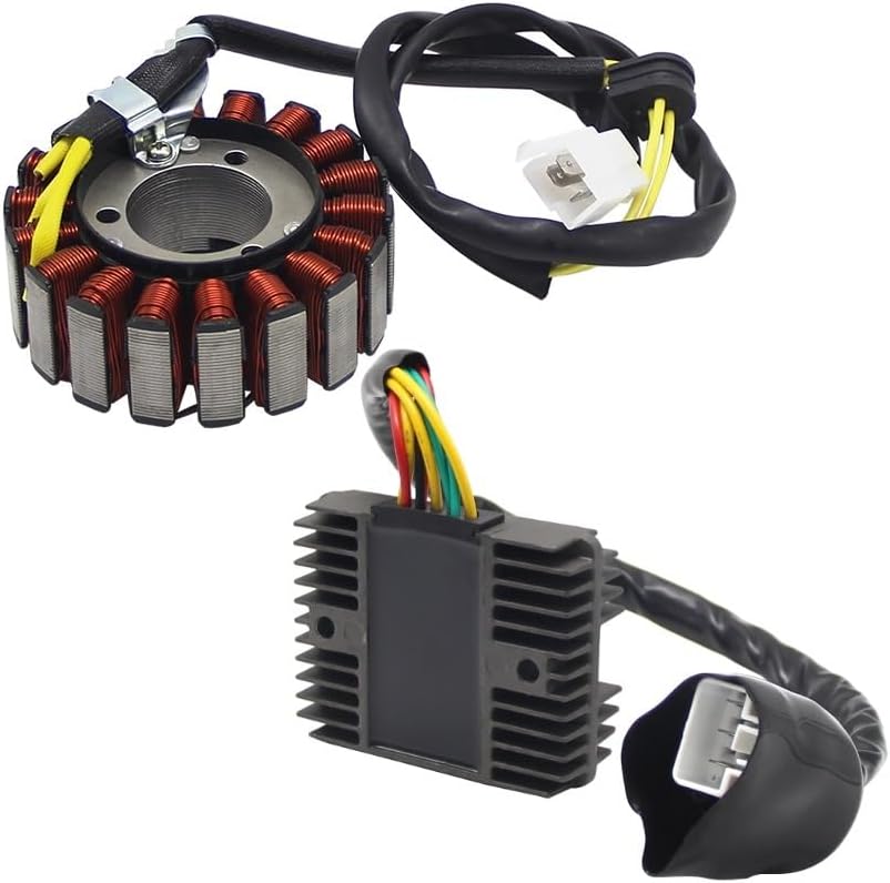 電圧レギュレータ整流器 オートバイ磁気ステータコイル &amp; レギュレータ整流器ホンダ NSS250 フォルツァ 250 MF0