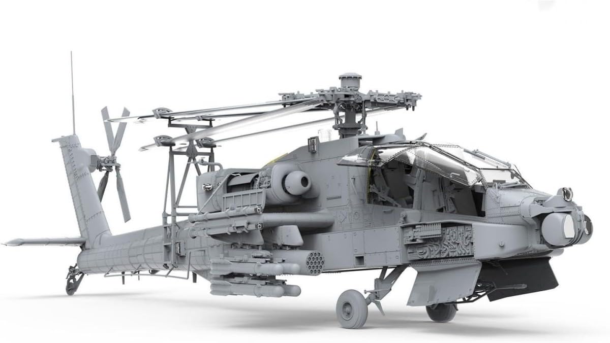 モンモデル　1/35 AH-64Dアパッチロングボウ 内部メカぎっしり！ モンモデルの大型キット「1/35 AH-64D