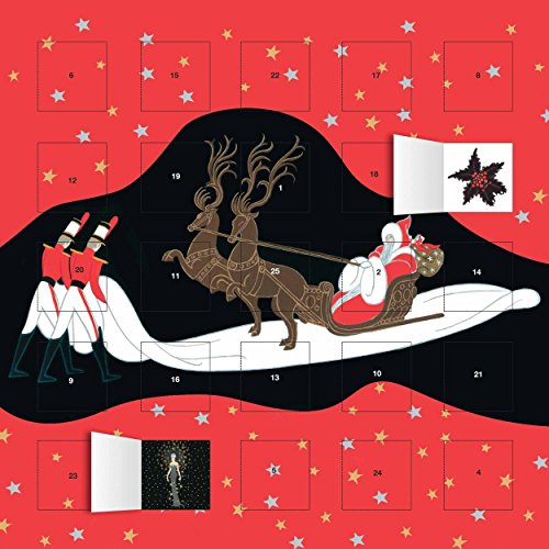 Entrance of Santa Claus advent calendar