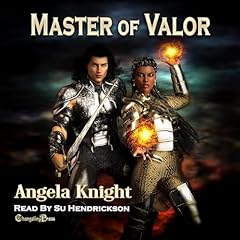 Master of Valor Audiolibro Por Angela Knight arte de portada