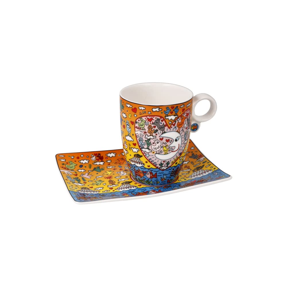 Goebel James Rizzi The Romance of The Sea Pop Art Mug