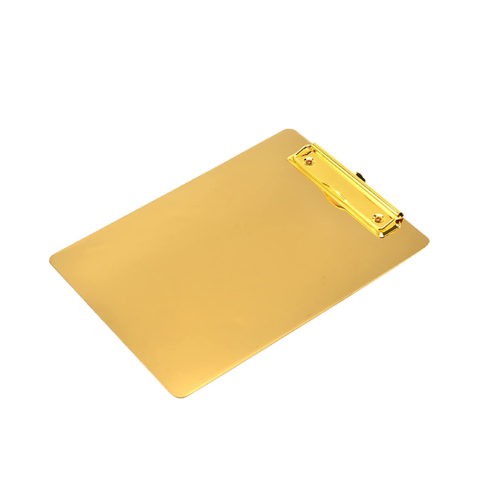 Amazon | dodtazz バインダー クリップボード ゴールド ステンレス