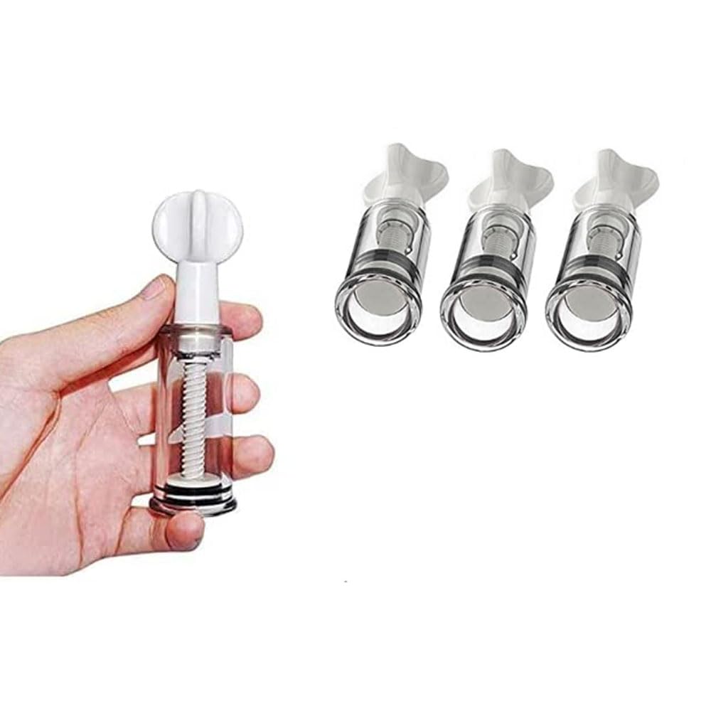 Masajeador manual de 4 piezas bomba de vacío portátil Adült BDS=M Accesorios