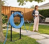 Kingson Freestanding Garden Hose Holder...