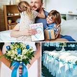 Winbest Wstążka prezentowa niebieska, 66 m szerokości 20 mm – wstążka satynowa w kolorze granatowym do dekoracji, na prezent, do sukienki, na ślub i urodziny