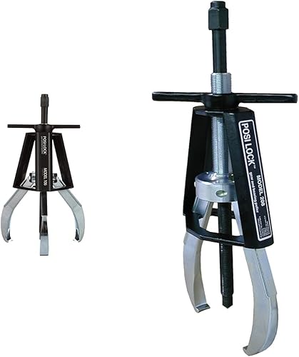 Miniatura 10 de Posi Lock 106 Extractor manual, 3 mandíbulas, capacidad de 10 toneladas, alcance de 6 pulgadas, rango de dispersión de 1/4 a 7 pulgadas, longitud