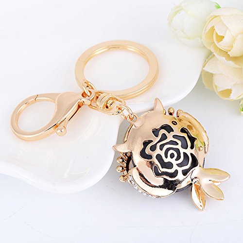 Ygmoner Crystal Owl Keychains Bling Car Keyring & Bag Accessory Free With Gift Bag（Owl） #TOP2