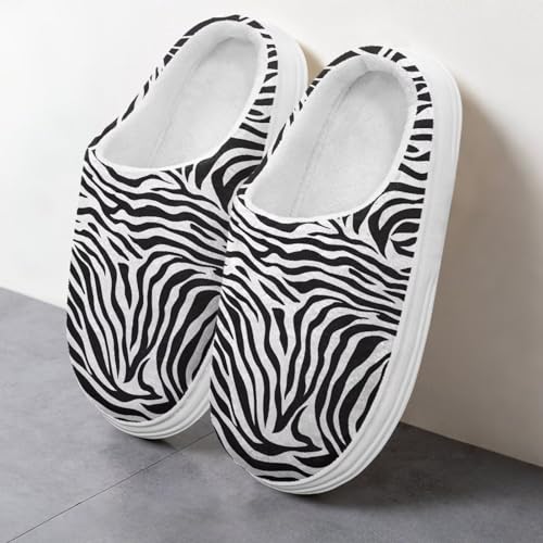 ZDCUSTOM Women's Men's House Slipeprs Memory Foam Bedroom Shoes with Thick Sole Non Slip Indoor Outdoor Slip on Scuff Slippers4