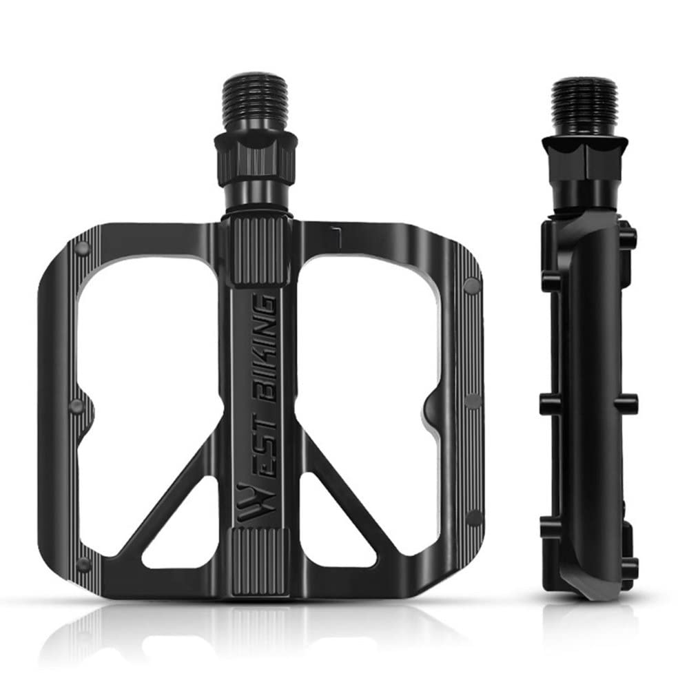 Fahrradpedale Hybridpedal Leichte DU Bearing Solid Pedale für Bahnrad Einrad Urban Bike Sport & Freizeit
