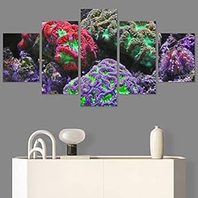 SIGNWIN 5 Panel Canvas Wall Art Deep Under...