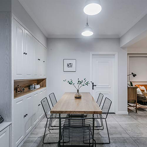 LE LED Light Bulbs, 60W Equivalent 800 Lumens 5000K Daylight White Non-Dimmable, A19 E26 Standard Medium Base, 9 Watt UL Listed, 15000 Hour Lifetime, Pack of 5 - Thumbnail 7