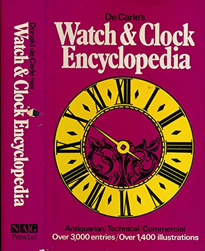 Watch & clock encyclopedia 0719800609 Book Cover