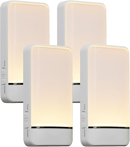 Miniatura 8 de Dawnrise Night Lights Plug into Wall,Motion Sensor Light Indoor with Invisible Motion Sensor,2200K4000K,520LM Adjustable Brightness,LED Night Lights