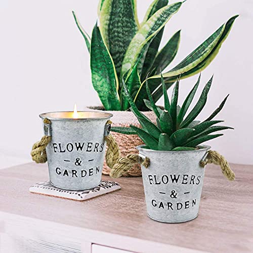 Citronella Candles Outdoor, 13.5 Oz 50 Hours Long Lasting Natural Scented Soy Candle With Fresh Citronella Oil, 2 Pack Candle Set For Garden, Backyard, Patio, Yard, Balcony, Camping, Indoor Outdoor #TOP6