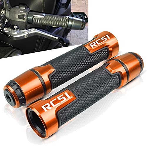 Guidon de moto 7/8 poignées vertes pour balades en Honda RC51 - 3
