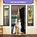 Titan Mall Fiberglass Magnetic Screen Door, Self Sealing & Heavy Duty Door Screen Magnetic Closure Keep Bugs Out, Retractable & Hands Free Door Screen 39
