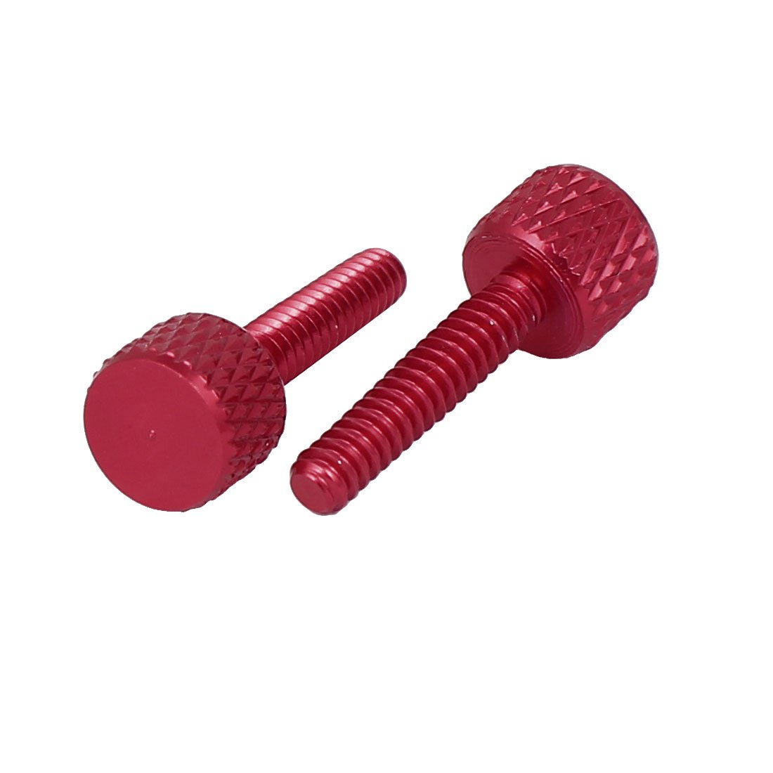 Aexit Computer PC Nails, Screws & Fasteners Graphics Card Knurled Head Thumb Screws Wine Red Nut & Bolt Sets 6#-32 10pcs