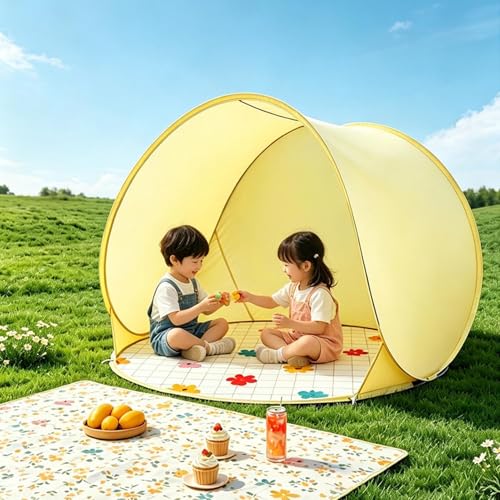 Carpa de playa ligera para evitar el calor en camping y pesca 4