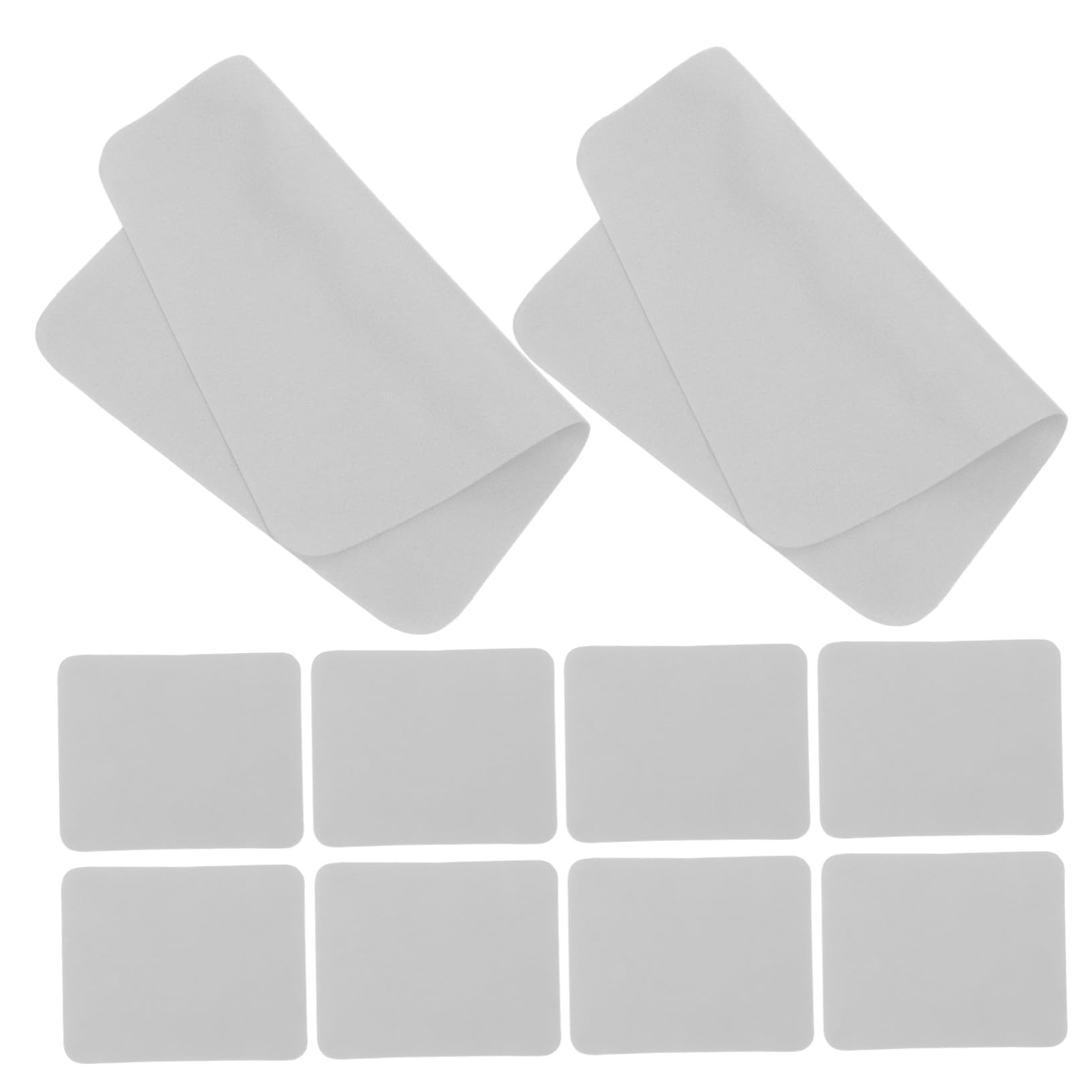 minkissy 100piezas Paño De Microfibra Para Gafas Paños De Limpieza De Lentes Suaves Toallitas De Microfibra Para Gafas Teléfonos y Portátiles De Limpieza